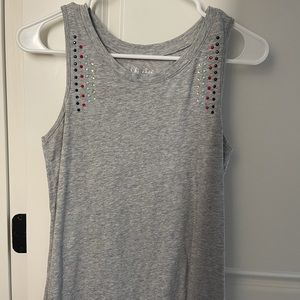 Cherokee girls rhinestone tank top